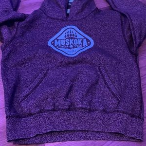 Muskoka bear wear kids blue sweater no holes super soft good Quality